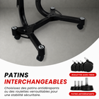 MotionGrey - Ensemble  avec haltère réglable BDST, convertisseur pour barre et support - 5 à 52,5 lb-9
