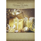 Mill Brook Studio - Cartes De souhaits Noël / Enveloppes - 5-3/8 po x 7-3/4 po - Meilleurs vœux - Paquet de 18-Cartes de souhaits qualité boutique