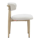 Zuo - Bege Chaise de salle à manger - Blanc-Garantie limitée de 3 ans