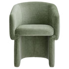 Modway - Verity Barrel Back Chenille Fauteuil à manger - Sage-9