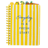 Moments Of Joy - Cahier de notes à 6 onglets - 144 feuilles – Fruits-Comprend 6 séparateurs colorés sur le thème des fruits pour faciliter l’organisation