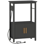 PawHut - Meuble pour aquarium 5-10 gallons avec prises de courant-Comprend une multiprise avec deux ports CA, USB et Type-C 
