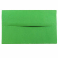 JAM Paper - Enveloppes d'invitation colorées A10 - 6 x 9,5 - vert recyclé - paquet de 50-Nos enveloppes sont fabriquées à partir de 30 % de papier recyclé de 24 lb et comportent un rabat en gomme droit avec une finition lisse