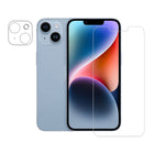 AXS - PROTech Plus etui Bleu Astral & Protecteur d'ecran et de lentille de camera pour Apple iPhone 14-Protecteur d'ecran - Surface dure 9H