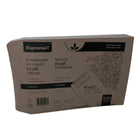 Enveloppes autocollantes SupremeX Press-to-Seal à ouverture sur le bout pour catalogues, naturel, 9 x 12 po, 100/pqt-100% recyclé
