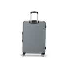 Reebok - Valise d'enregistrement rigide 30po de la collection Action - Grey-Double roulettes pivotantes à 360 degrés pour un roulement fluide et silencieux (8 roues)