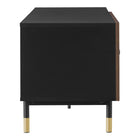 Modway - Nexus 60 po Meuble TV, Noyer noir-Capacité de poids : 110 lb.