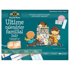 MotherWord - Ultime calendrier familial de luxe pour réfrigérateur 2026-2027 - 13 1/2 po H x 18 po l - français-16 grandes pages mensuelles détachables : septembre 2026 - décembre 2027