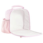 Fit + Fresh - Sac à lunch townsend avec breloque - petits cœurs roses-Revêtement intérieur en PEVA pour faciliter le nettoyage