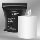 Gritt Commercial - Lingettes nettoyantes multi-usages pour surfaces - Parfum frais - 20,3 x 15,2 cm - 800 lingettes-Conçues pour être utilisées avec des distributeurs à extraction centrale