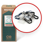 TerraCycle - Badges et cordons - Zero Waste Box- Grande-Veuillez nous envoyer les étiquettes de nom, les manchons en plastique, les attaches en métal ou en plastique, les cordons en tissu ou en plastique.