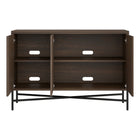 Hudson&Canal - Buffet Brighton 48" de largeur - Brun aulne-Nettoyer avec un chiffon doux et sec, sans produits chimiques agressifs ni produits de nettoyage abrasifs