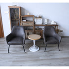 Brassex - Chaise d'appoint 745803 - brun vintage-Finition de couleur riche