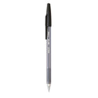 Pilot – Stylos à bille Better – pointe fine – Noir – Paquet de 12  -Bille au carbure de tungstène; pointe en acier inoxydable