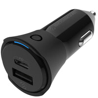 Scosche - Chargeur USB-C / USB-A FoundIT Charge 32 W avec localisateur d'objets-Trouvez-le rapidement. Utilisez-le partout. Sur n'importe quel appareil. S'intègre parfaitement aux applications Apple Find My ou Android Find my Device.