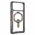 UAG - Étui Robuste Plasma XTE MagSafe pour iPhone 17 Pro Max - Frêne/Titane-Module MagSafe intégré