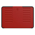 Zugu - Étui Alpha pour iPad Air 10,9 po (2020/2022) ou iPad Air 11 po (2024) - Rouge-Compatible avec iPad Air 10,9 po (modèles 2020 et 2022) et iPad Air 11 po (2024)
