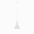 Modway - Starlight 1-Lumière Lumière suspendue - Nickel blanc poli-Pendentif moderne à une lumière