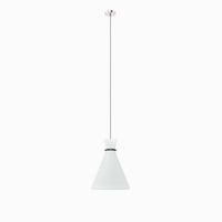 Modway - Starlight 1-Lumière Lumière suspendue - Nickel blanc poli-Pendentif moderne à une lumière