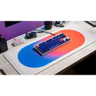 ONEofZERO Grand sous main premium - Rhythmicore Astro Flow-Réduction du Bruit : Les propriétés d'absorption des vibrations réduisent la résonance des hautes fréquences provenant de la table et du clavier