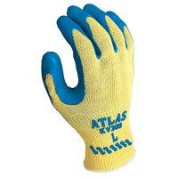 Showa Best Glove - Gants Atlas Grip Kv300, Taille Moyen/8, Calibre 10, Revêtement Latex De Caoutchouc, paquet de 5-Revêtement Latex de caoutchouc