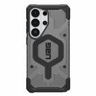 UAG - Étui Pathfinder Rugged Transparent avec aimants pour Samsung Galaxy S26 Ultra, cendre/noir-Eco : Le pare-chocs en TPU noir est composé à 25 % de matériaux recyclés PCR