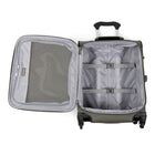 Travelpro Maxlite 5 - Valise de cabine pivotante extensible internationale - Vert Ardoise-Poignées supérieures, latérales et inférieures à profil bas