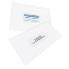 Avery - Étiquettes rectangulaires blaches avec TrueBlock, 2 po x 4 po, Paquet de 1000 (5163)-Adhésif permanent qui fait en sorte que les étiquettes restent collées aux boîtes
