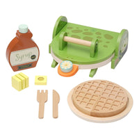 Manhattan Toy - Gaufrier Ribbit, kit de cuisine factice-Encourage le jeu de rôle imaginatif