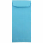 JAM Paper - Enveloppes n° 10 officielles, 4 1/8 x 9 1/2 po, recyclées Brite Hue bleu, paq./100 (15880g)-Blanc