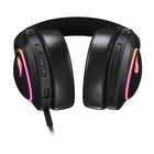 ASUS - Casque de jeu sans fil A701 ROG Delta II avec microphone amovible - Noir-Couvre une gamme de fréquences plus large pour garantir une voix naturelle, détaillée et claire, même lors de communications intenses dans le jeu
