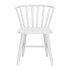Zuo - Shio Chaise de salle à manger - Blanc-Résistant aux intempéries
