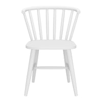 Zuo - Shio Chaise de salle à manger - Blanc-Résistant aux intempéries