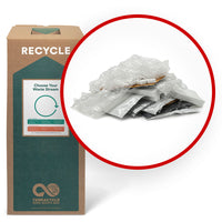 TerraCycle - Fournitures d'expédition - Zero Waste Box- Grande-Veuillez nous envoyer films étirables et le papier bulle
Garnitures en mousse et les coussins d'air
Dévidoirs de ruban adhésif et ruban adhésif