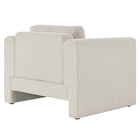 Modway - Visible Tissu Fauteuil - Ivoire-Assemblée requise