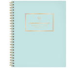 Emily Ley - Simplified - Agenda scolaire hebdomadaire/mensuel 2026-2027 - 8 3/4 po x 7 3/4 po - Mint - bilingue-12 mois avec onglet : juillet 2026 à juin 2027