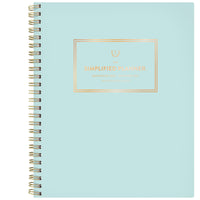 Emily Ley - Simplified - Agenda scolaire hebdomadaire/mensuel 2026-2027 - 8 3/4 po x 7 3/4 po - Mint - bilingue-12 mois avec onglet : juillet 2026 à juin 2027