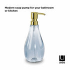 Umbra DROPLET - Pompe à savon acrylique bleu, 280ml-5