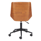 Zuo - Maker Chaise de bureau - Brun-6