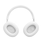 JBL - Live 780NC Casque sans fil à réduction de bruit et contour d’oreille - Blanc-Technologie 2 microphones 2.0 pour des appels clairs et nets, avec un algorithme
formé par l’IA