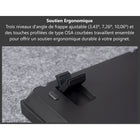 Keychron - Clavier mécanique sans fil K10 Max à LED blanches - Échangeable à chaud - Interrupteur marron - Disposition pleine taille - Noir-Garantie limitée du fabricant de 1 an