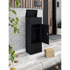 Ceha Canada - Boîte à colis format moyen - 16 po l x 12 po P x 41 po H - Noir-7