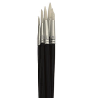 DBLG Import - Pinceau Taklon Rond Taille 10 - Paquet de 12 -Taille 10