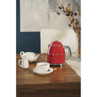 SMEG - Bouilloire électrique mini de 3 tasses au style rétro 50S - Rouge-4