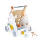 Janod - Doux Cocon - Trotteur Multi-Activités pour Bébé-Dispose d'un tapis en feutre pour étouffer le bruit.