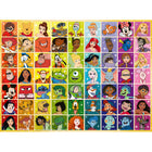 Ravensburger - La palette de couleurs Disney Puzzle 100 pièces XXL-Dimensions du puzzle : 19,29 x 14,17 po