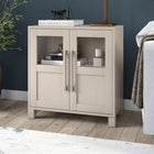 Hudson&Canal - Meuble d'appoint Holbrook 28 po de largeur - Blanc aulne-Dimensions du produit : 14" L x 28" l x 32" H