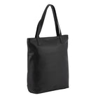 Gry Mattr - Sac fourre-tout végétalien avec fermeture à glissère – noir-Cuir végétalien noir