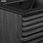 Modway - Render 18" Vanette de salle de bain - Noir charbon-9