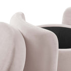 Modway - Nebula Velours Performance Rembourré Ottoman - Rose-9
